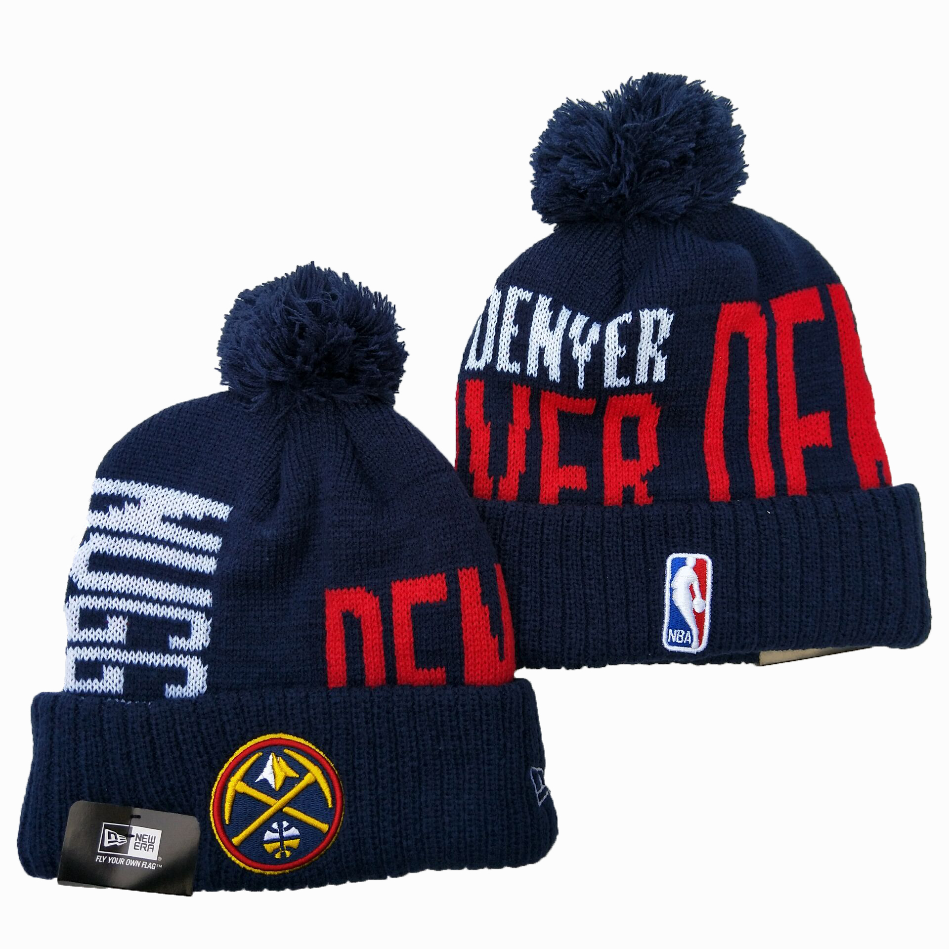 Denver Nuggets Knit Hats 001